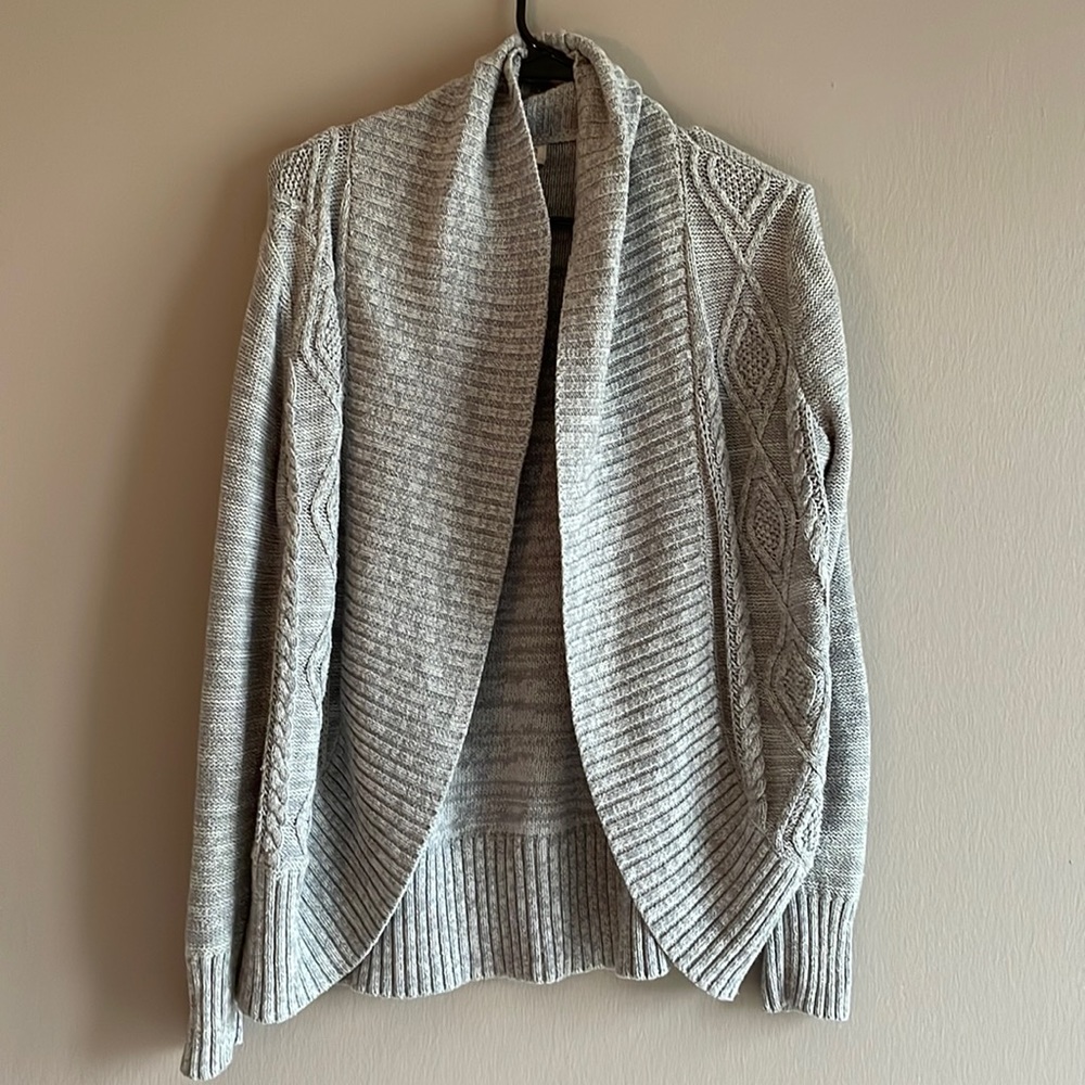 Gray Cardigan